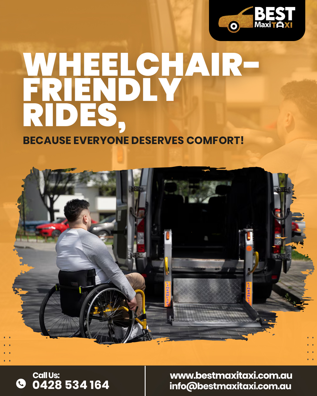 Reliable Wheelchair-Accessible Taxi with Safety and Comfort Features